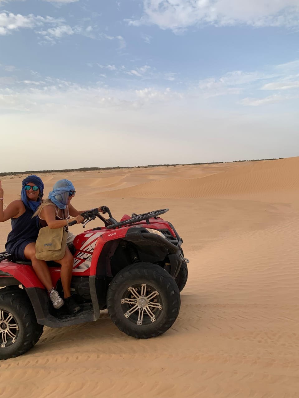 RAID QUAD DANS L'ERG 